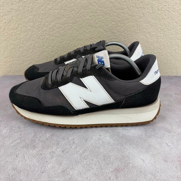 New Balance 237v1 MS237GA Black Gray Sneaker Black Magnet Men\'s Sz 12 Athletic main image 4